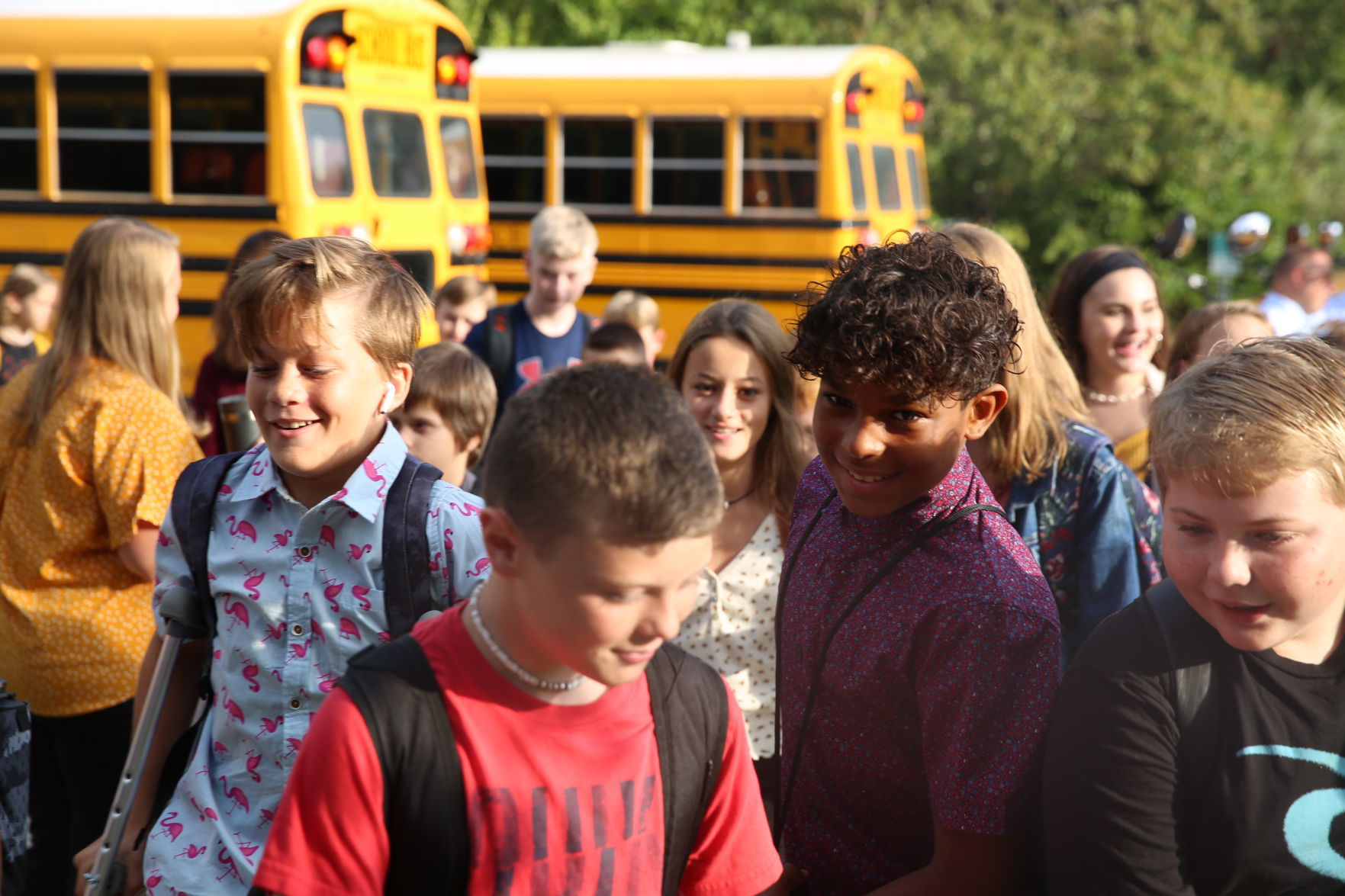 First Day at Upper Township Middle School